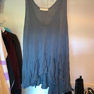 Oversized tunic tank top